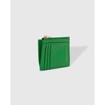Apple Green Cara Card Holder by LOUENHIDE