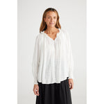 White Flora Top by Brave & True