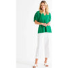 Holly Green Juliet Blouse by Betty Basics
