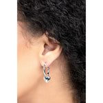 Monica Silver Earring