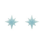Blue Atomic Star Stud Earring by Erstwilder
