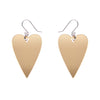 From the Heart Essential Drop Earrings - Gold by Erstwilder