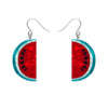 Viva la Vida Watermelons Drop Earrings by Erstwilder