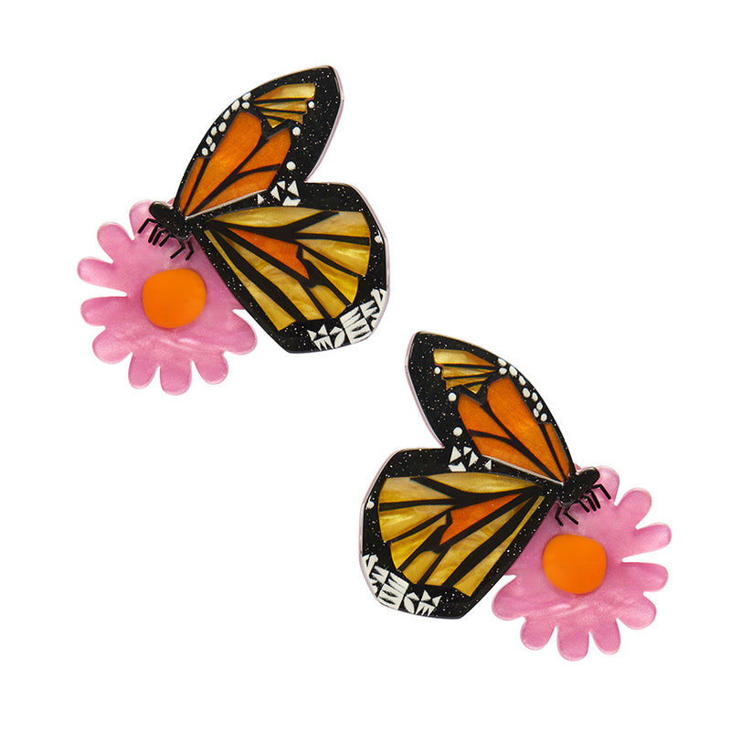 A Butterfly Named Flutter Hair Clips Set - 2 Piece by Erstwilder