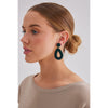 Green Moonraker Earrings by Holiday Design