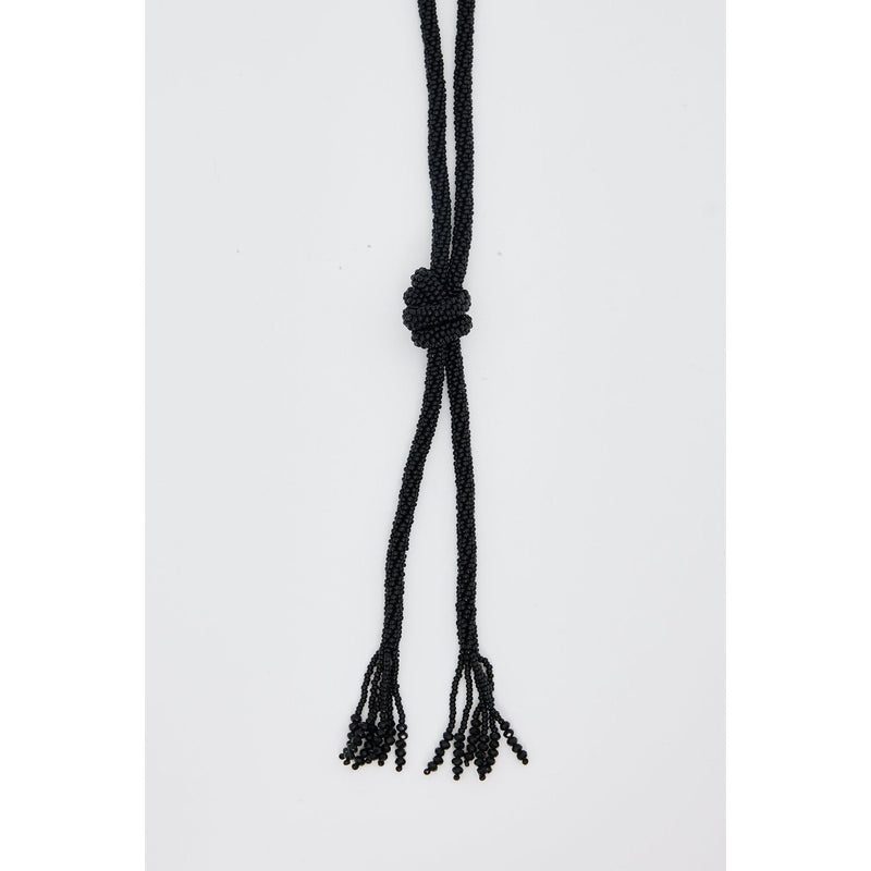Black Britt Necklace by Holiday Design
