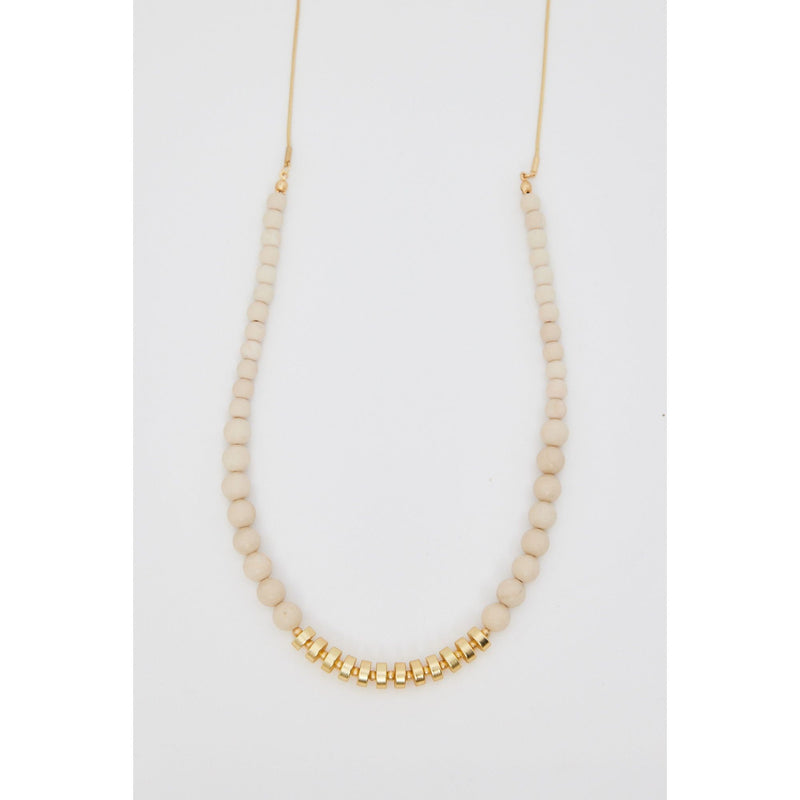 Creme Cyrus Necklace by Holiday Design