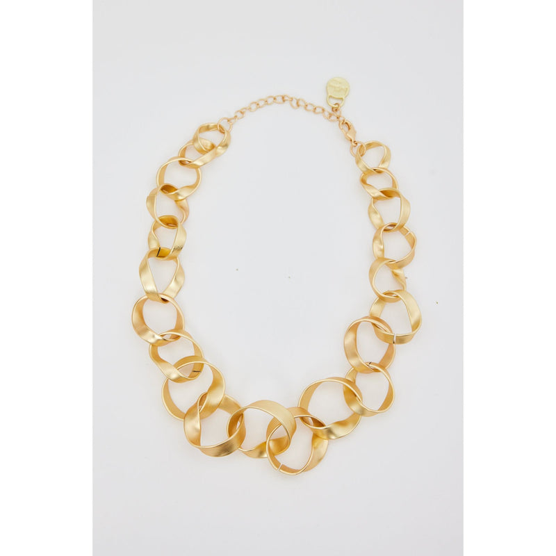 Fabrasi Gold Necklace by Holiday Design