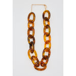 Tortoise Shell Figero Necklace by Holiday Design