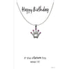 Birthday Crown Necklace