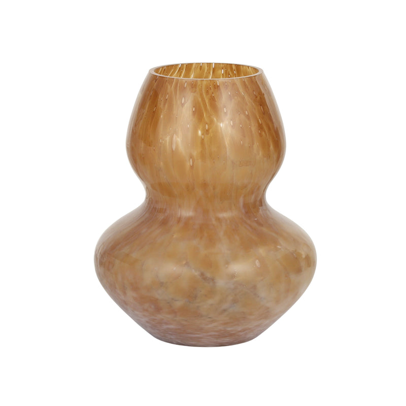 Ottilie Tan Glass Vase