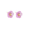 Lilac Buttercup Stud Earring