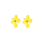 Lemon & Gold Flora Earrings