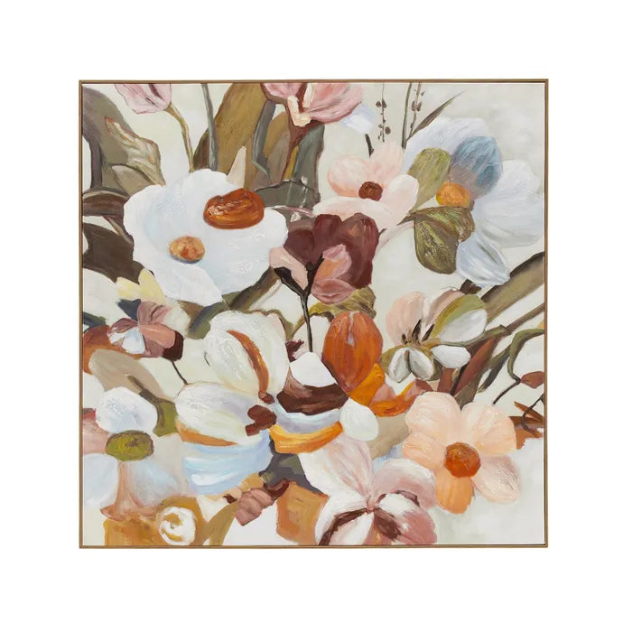 Terra-Flora Wall Oil Painting ( Click & Collect Only)