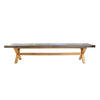 Concrete & Timber Dining Bench