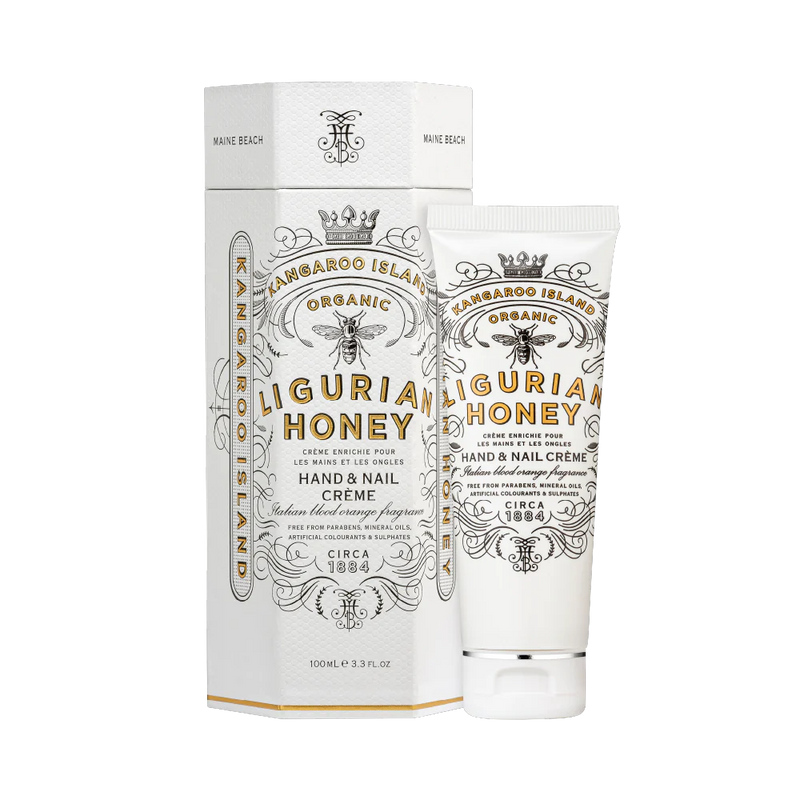 Organic Ligurian Honey Hand & Nail Creme 100ml