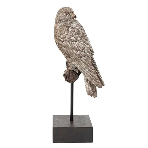 Silver Harrier Resin Eagle on Stand
