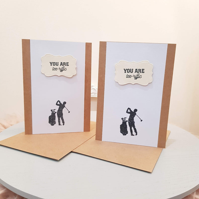 You Are Tee-riffic Blank Hand Made Card