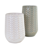 Vase Decorative Metal Milk