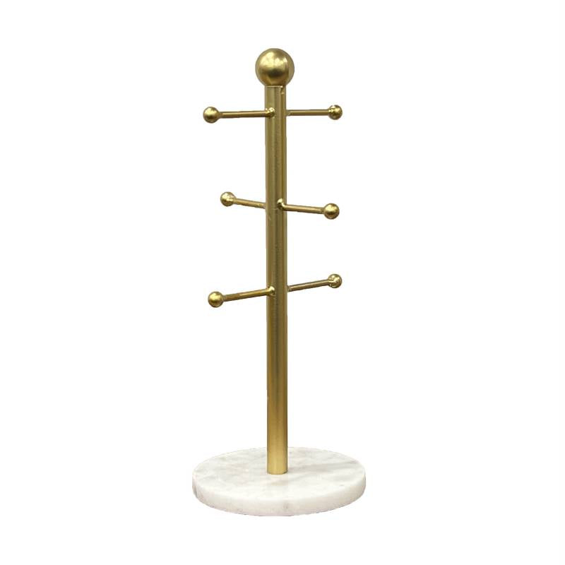 Jewellery Stand Gold & Marble