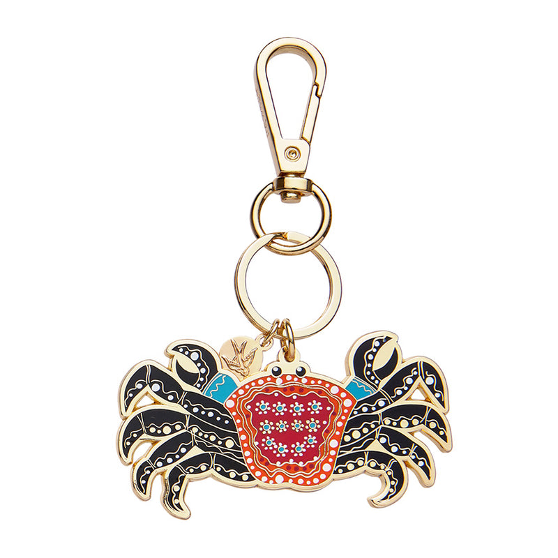 The Crab 'Gadambal' Key Ring From Melanie By Hava Erstwilder
