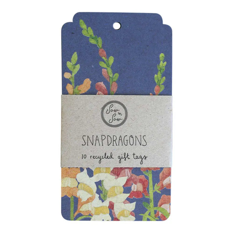 Snapdragons Gift Tag - 10 Pack