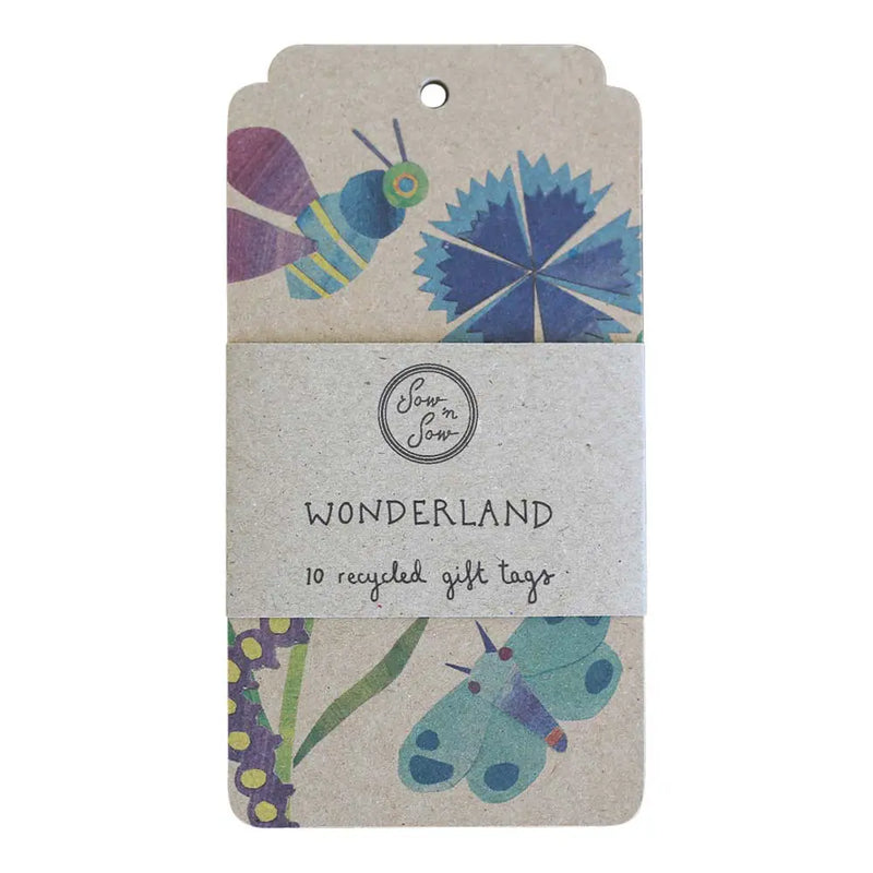 Bug Wonderland Gift Tag - 10 Pack