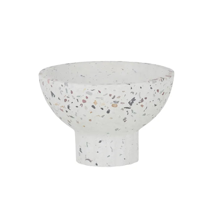 Fingal Terrazzo Footed Candle Holder